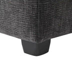 L-Shape Modular Sectional Sofa, 4 Seat Chenille Sectional Couch