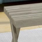 Esmeralda Farmhouse Acacia Wood Coffee Table by Christopher Knight Home