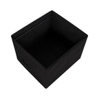 2 Drawer Mobile File Cabinet Rolling Printer Stand with Open Storage Shelf Fabric Vertical Filing Cabinet