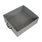 2 Drawer Mobile File Cabinet Rolling Printer Stand with Open Storage Shelf Fabric Vertical Filing Cabinet