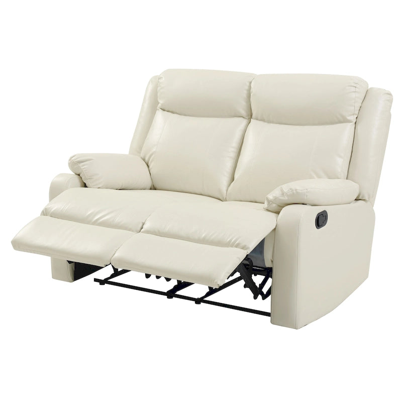 Ward Faux Leather Double Reclining Loveseat