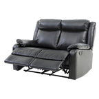 Ward Faux Leather Double Reclining Loveseat