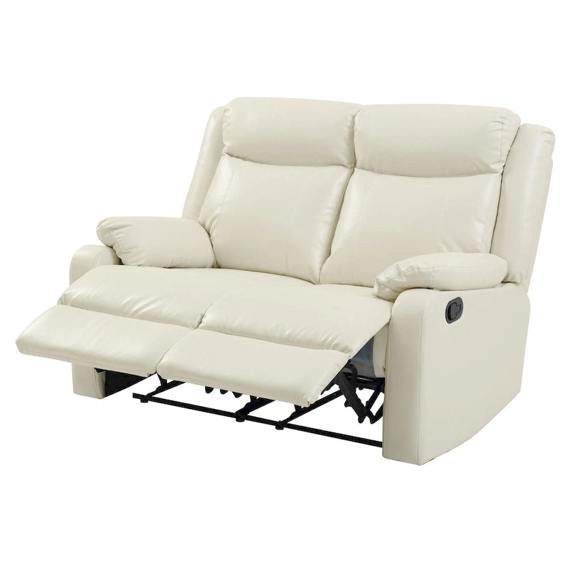Ward Faux Leather Double Reclining Loveseat