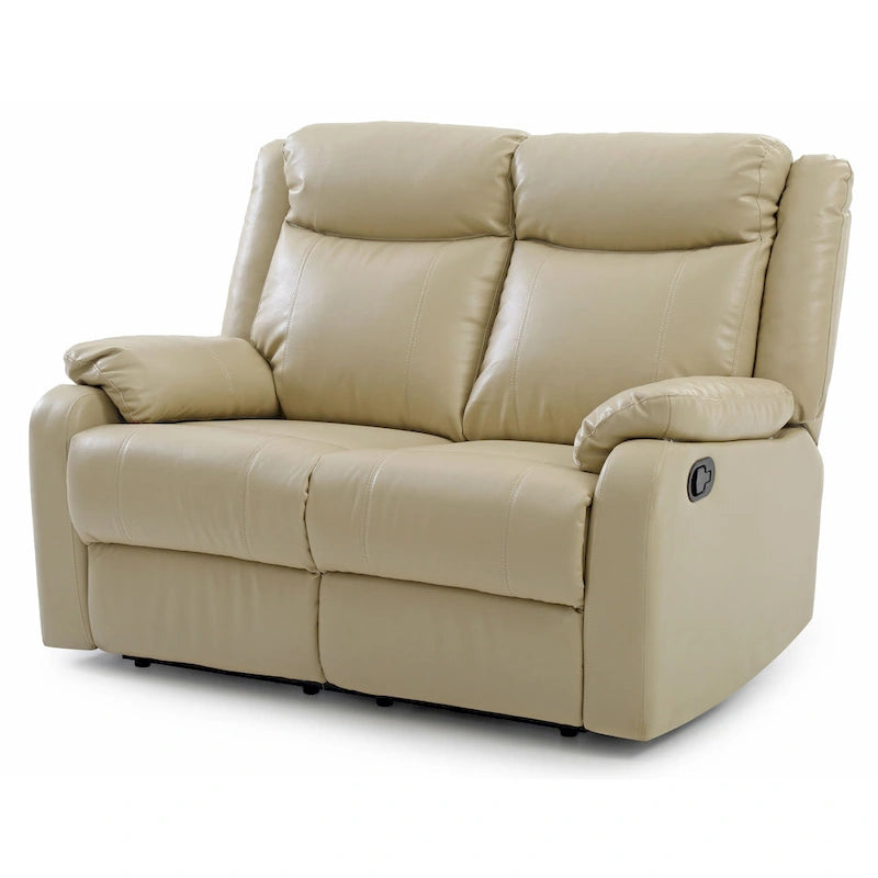 Ward Faux Leather Double Reclining Loveseat