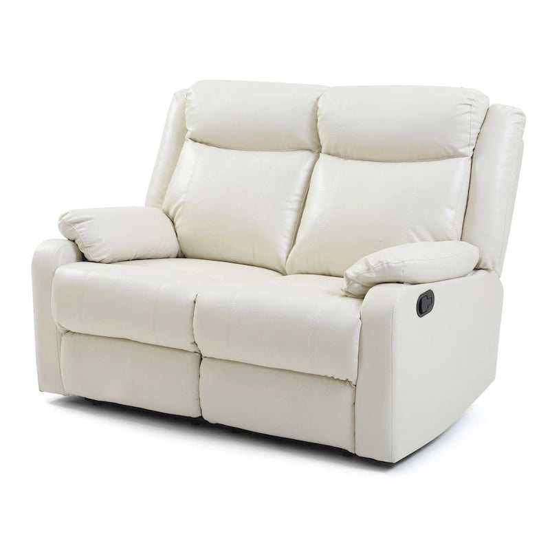Ward Faux Leather Double Reclining Loveseat