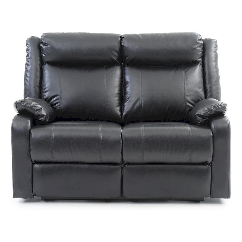 Ward Faux Leather Double Reclining Loveseat