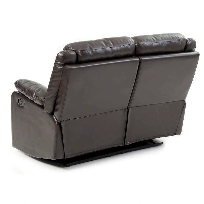 Ward Faux Leather Double Reclining Loveseat