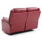 Ward Faux Leather Double Reclining Loveseat