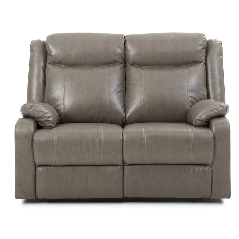 Ward Faux Leather Double Reclining Loveseat
