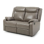 Ward Faux Leather Double Reclining Loveseat