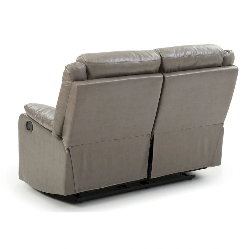 Ward Faux Leather Double Reclining Loveseat