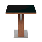 Somette Emily Modern Wood Dining Set with Table, Nook and Bench