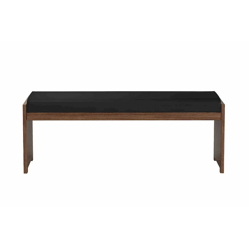Somette Emily Modern Wood Dining Set with Table, Nook and Bench