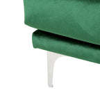 Croydon Modern Glam 4-seater Velvet Sofa by Christopher Knight Home