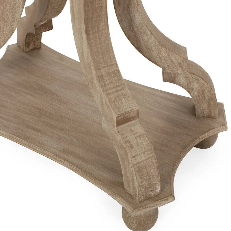 Ouray French Country Accent Table with Rectangular Top by Christopher Knight Home