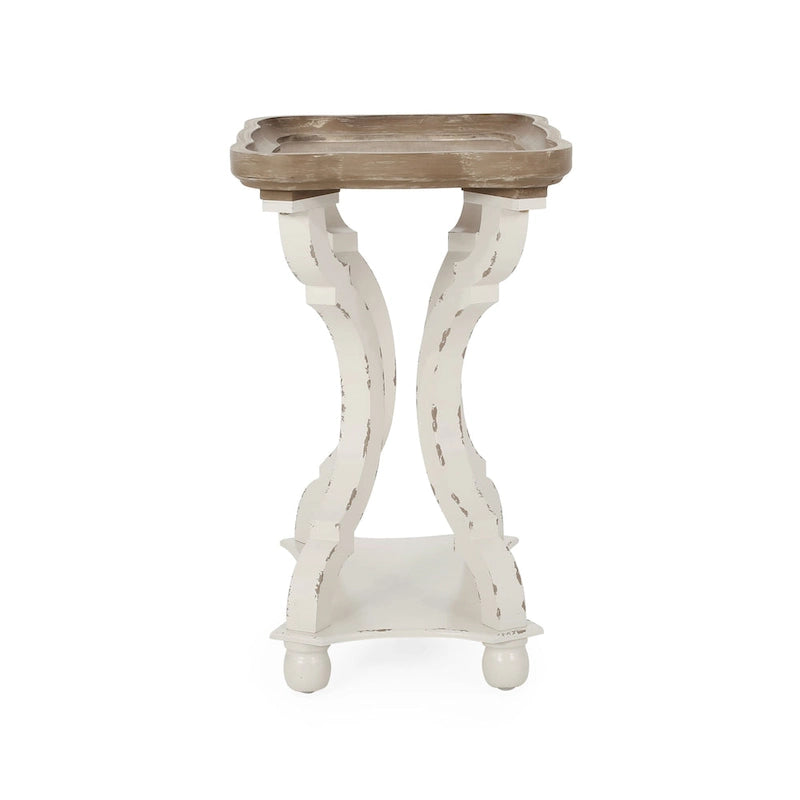 Ouray French Country Accent Table with Rectangular Top by Christopher Knight Home