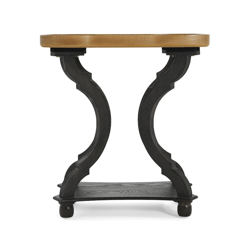 Ouray French Country Accent Table with Rectangular Top by Christopher Knight Home
