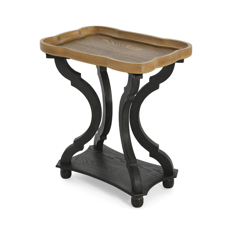 Ouray French Country Accent Table with Rectangular Top by Christopher Knight Home