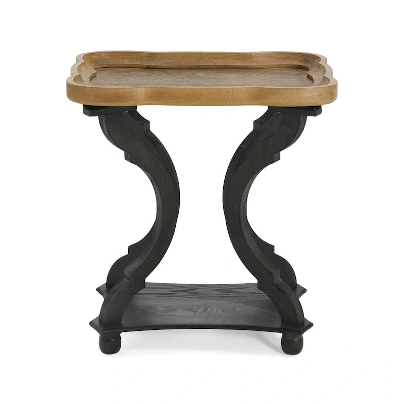 Ouray French Country Accent Table with Rectangular Top by Christopher Knight Home