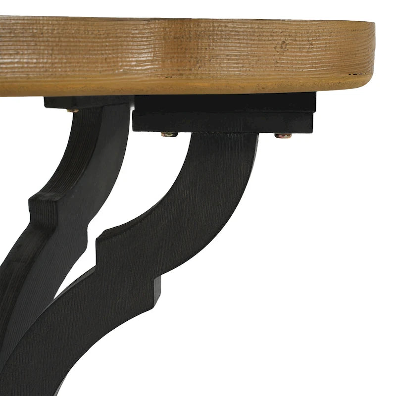 Ouray French Country Accent Table with Rectangular Top by Christopher Knight Home