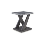 Gray Nesting Coffee Table Set of 3, 48"W x 24"D x 18"H, Modern Living Room Accent Tables