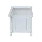 Solid Wood End Table, Classic Hampton Style Accent Side Table for Living Room or Bedroom