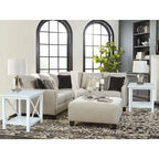 Solid Wood End Table, Classic Hampton Style Accent Side Table for Living Room or Bedroom