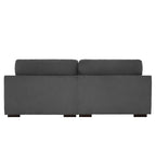 Modern 90 inch Corduroy Loveseat Deep Seat Sofa