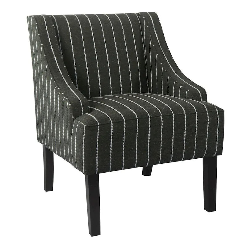 HomePop Classic Swoop Arm Accent Chair