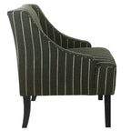 HomePop Classic Swoop Arm Accent Chair