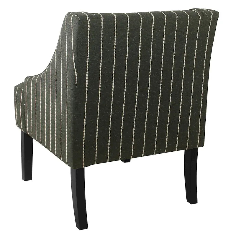 HomePop Classic Swoop Arm Accent Chair