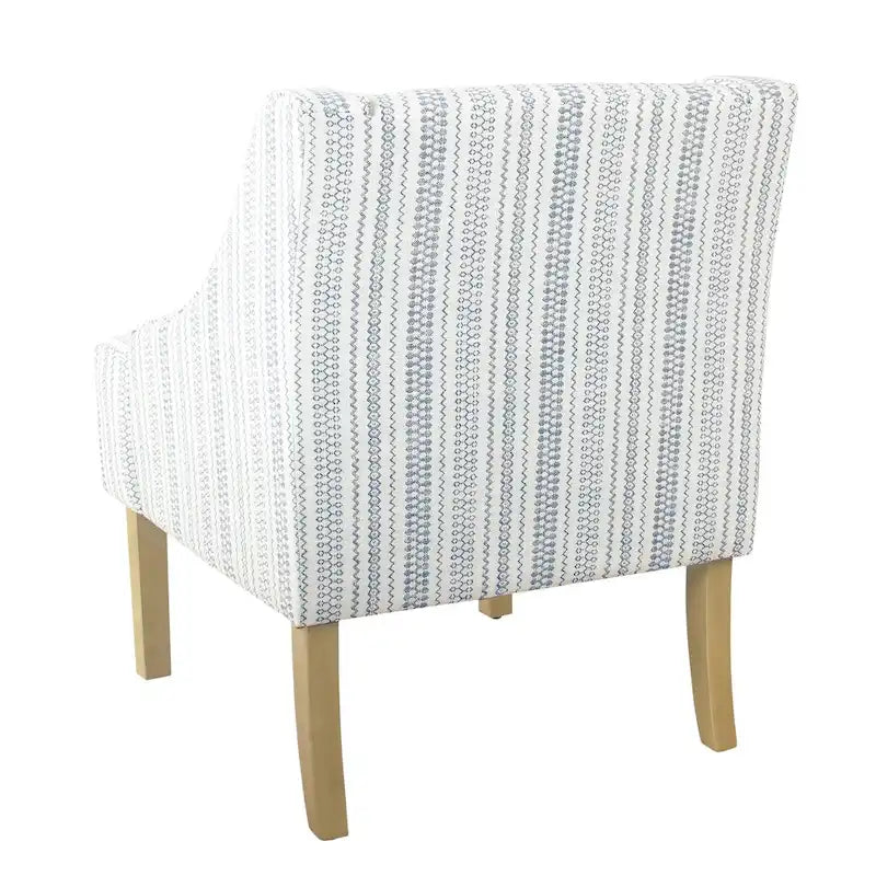 HomePop Classic Swoop Arm Accent Chair