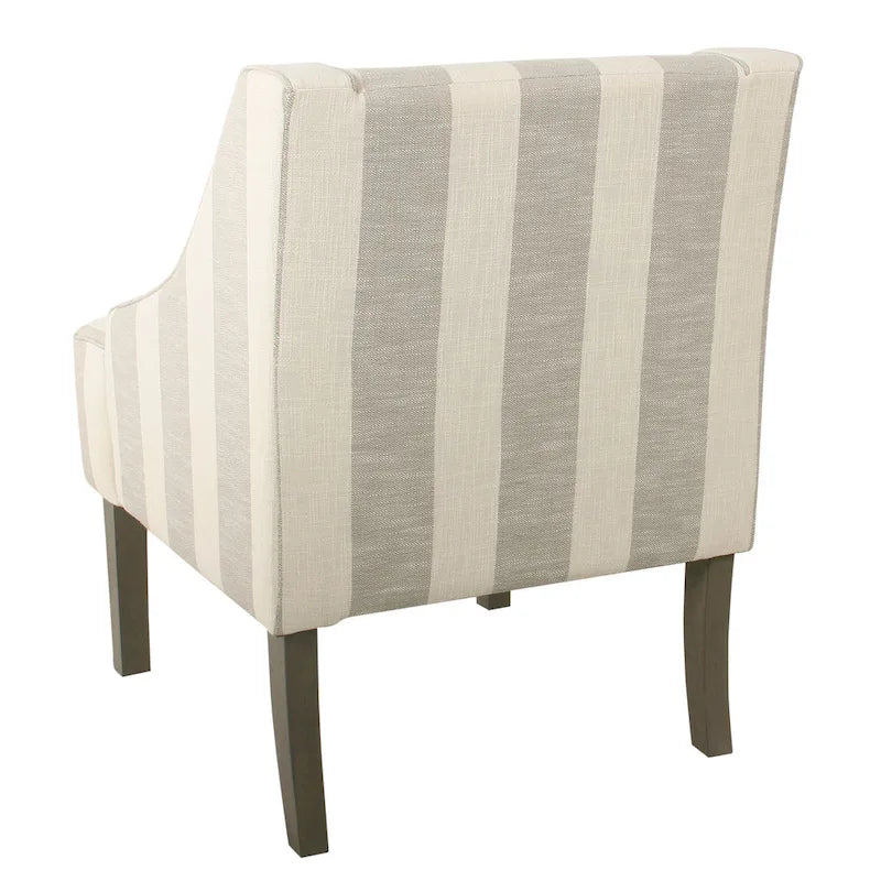HomePop Classic Swoop Arm Accent Chair