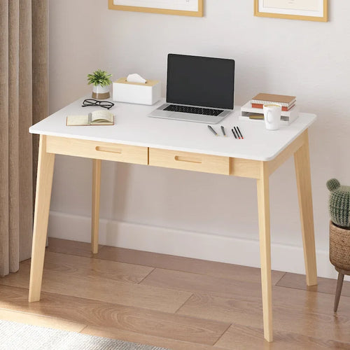 39.4W Wood Desk Writing Desk Computer Desk