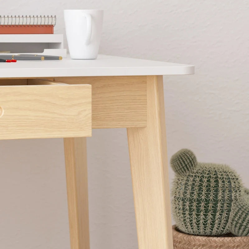 39.4W Wood Desk Writing Desk Computer Desk