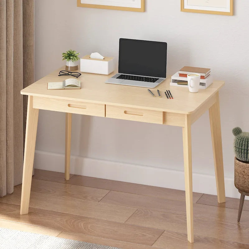 39.4W Wood Desk Writing Desk Computer Desk