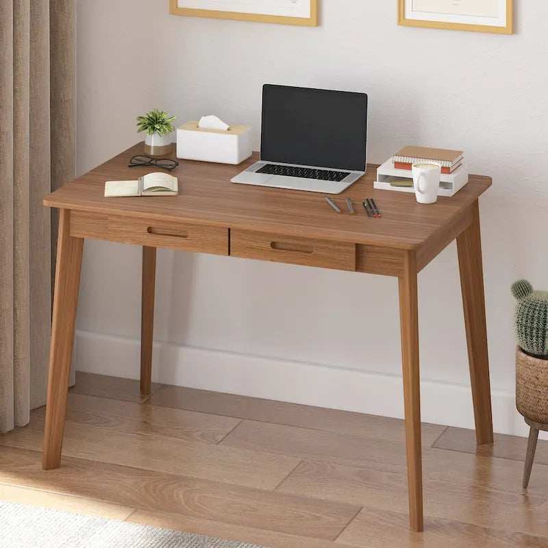 39.4W Wood Desk Writing Desk Computer Desk