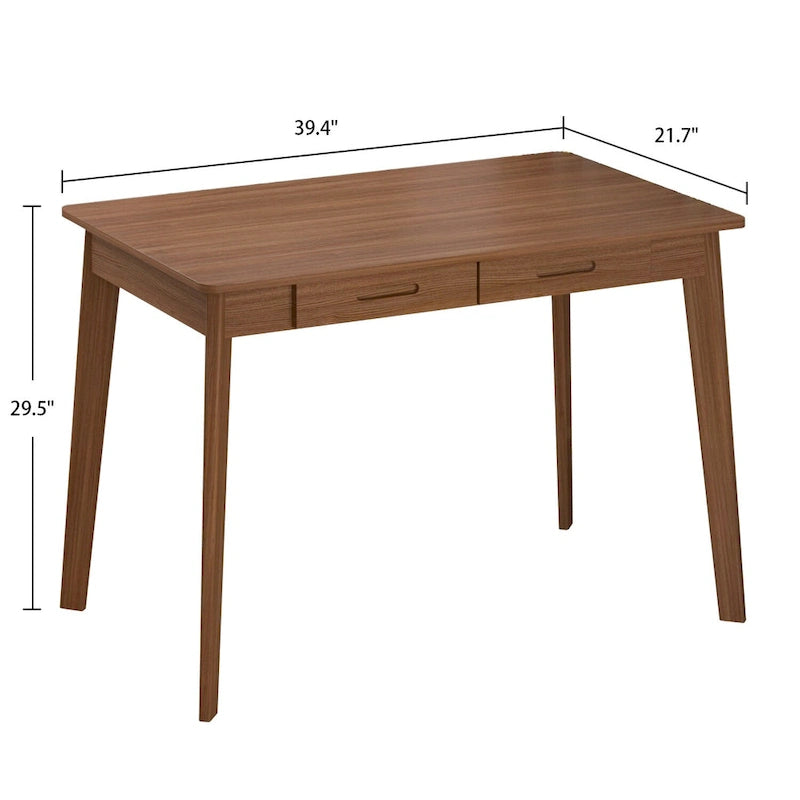 39.4W Wood Desk Writing Desk Computer Desk