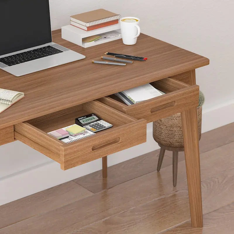 39.4W Wood Desk Writing Desk Computer Desk