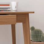 39.4W Wood Desk Writing Desk Computer Desk
