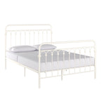 Metal Arches Platform Bed Frame, Arch Head and Footboard Design, Multiple Sizes and Finishes