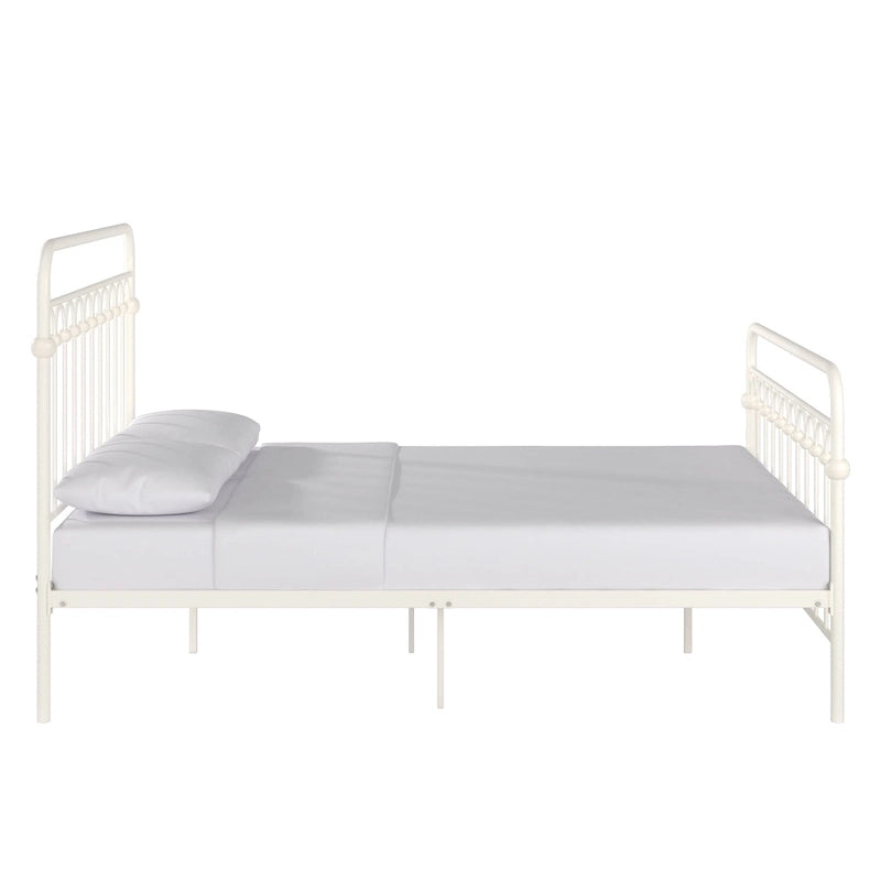 Metal Arches Platform Bed Frame, Arch Head and Footboard Design, Multiple Sizes and Finishes
