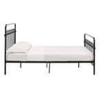 Metal Arches Platform Bed Frame, Arch Head and Footboard Design, Multiple Sizes and Finishes