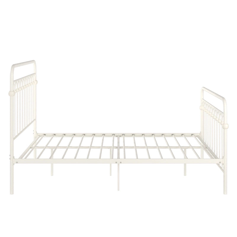 Metal Arches Platform Bed Frame, Arch Head and Footboard Design, Multiple Sizes and Finishes