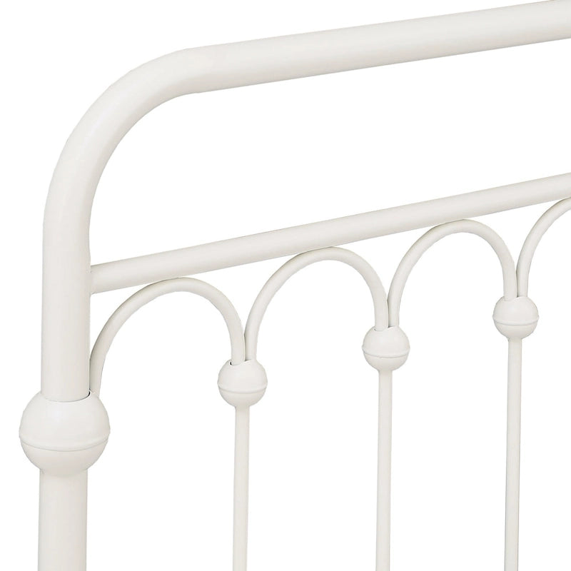 Metal Arches Platform Bed Frame, Arch Head and Footboard Design, Multiple Sizes and Finishes
