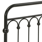 Metal Arches Platform Bed Frame, Arch Head and Footboard Design, Multiple Sizes and Finishes
