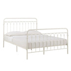 Metal Arches Platform Bed Frame, Arch Head and Footboard Design, Multiple Sizes and Finishes