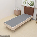 1.5" Split Bunkie Board for Mattress Support, Fully Assembled, Gray, Fits Most Bed Frames