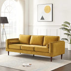 Lavinia Mid Century Modern Style Sofa Couch for Living Room - 33 x 88 x 34