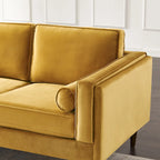 Lavinia Mid Century Modern Style Sofa Couch for Living Room - 33 x 88 x 34